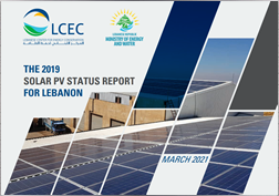 Solar PV status report for Lebanon 2019
