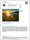 India 2020: Utilities & Renewables - Make Way for the Sun