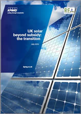 UK Solar Beyond Subsidy: The Transition