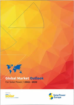 Global Market Outlook for Solar Power 2016-2020