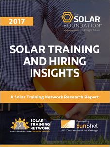 Solar Training and Hiring Insights 2017