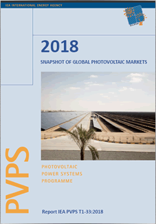 IEA PVPS Report: A Snapshot of Global Photovoltaic Markets 2018