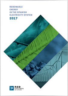 Renewable energy in the Spanish electricity system 2017