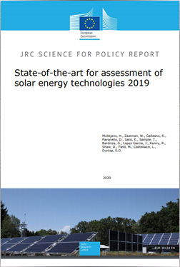 State-of-the-art for assessment of solar energy technologies 2019