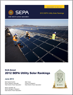 2012 SEPA Utility Solar Rankings. 6th Ed.