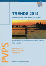 IEA PVPS Report: Trends in Photovoltaic Applications 2014